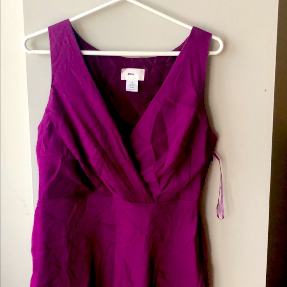 J Crew Chiffon bridesmaid dress